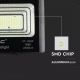 Proiector LED solar dimabil LED/35W/10V 4000K IP65 + telecomandă
