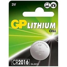 1 buc Baterie buton cu litiu CR2016 GP 3V/90mAh