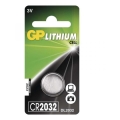 1 buc Baterie buton cu litiu CR2032 GP 3V/220mAh