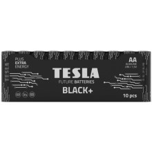 10 baterii alcaline AA BLACK+ 1,5V Tesla Batteries