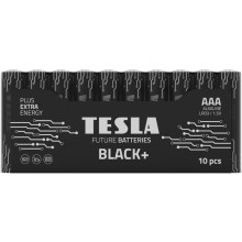 10 baterii alcaline AAA BLACK+ 1,5V Tesla Batteries