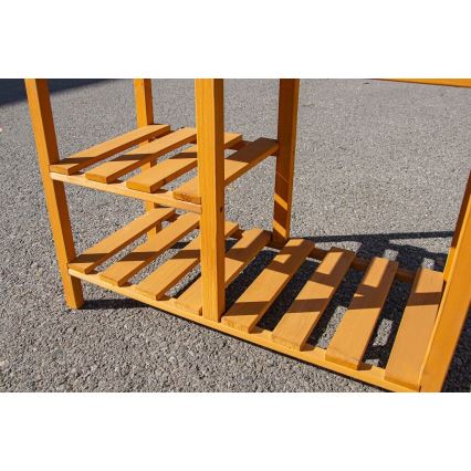 2Kids Toys - Bucătărie de grădină din lemn cu chiuvetă