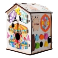 2Kids Toys - Căsuță cu panou de activități, albă