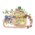 2Kids Toys - Set de tren Oraș și Sat, 200 piese