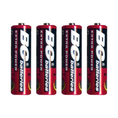 4 buc Baterii clorură de zinc EXTRA POWER AA 1,5V