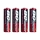 4 buc Baterii clorură de zinc EXTRA POWER AA 1,5V