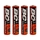 4 buc Baterii clorură de zinc EXTRA POWER AAA 1,5V