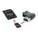 4 în 1 MicroSDHC 16GB + adaptor SD + cititor microSD + adaptor OTG