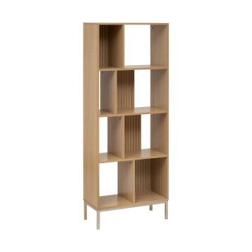 5five - Bibliotecă GRID 63x159x30 cm maro