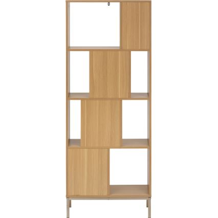 5five - Bibliotecă GRID 63x159x30 cm maro