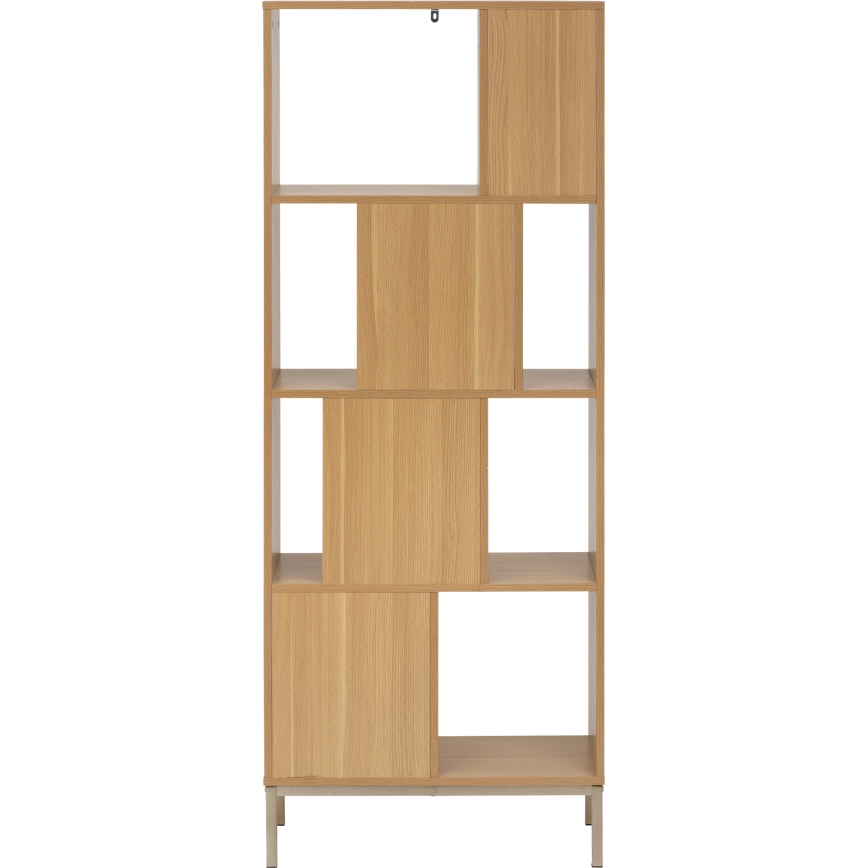 5five - Bibliotecă GRID 63x159x30 cm maro