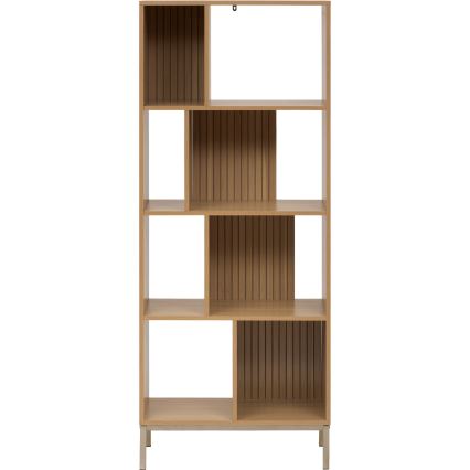 5five - Bibliotecă GRID 63x159x30 cm maro