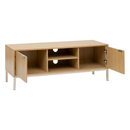 5five - Comodă TV KUBI 120x40 cm maro