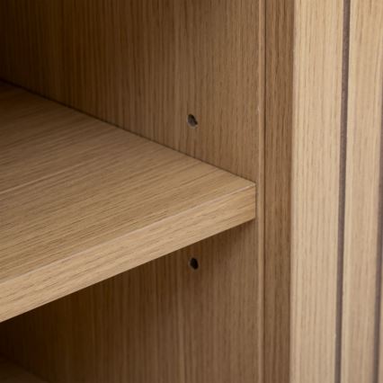 5five - Comodă TV KUBI 120x40 cm maro