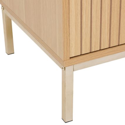 5five - Comodă TV KUBI 120x40 cm maro