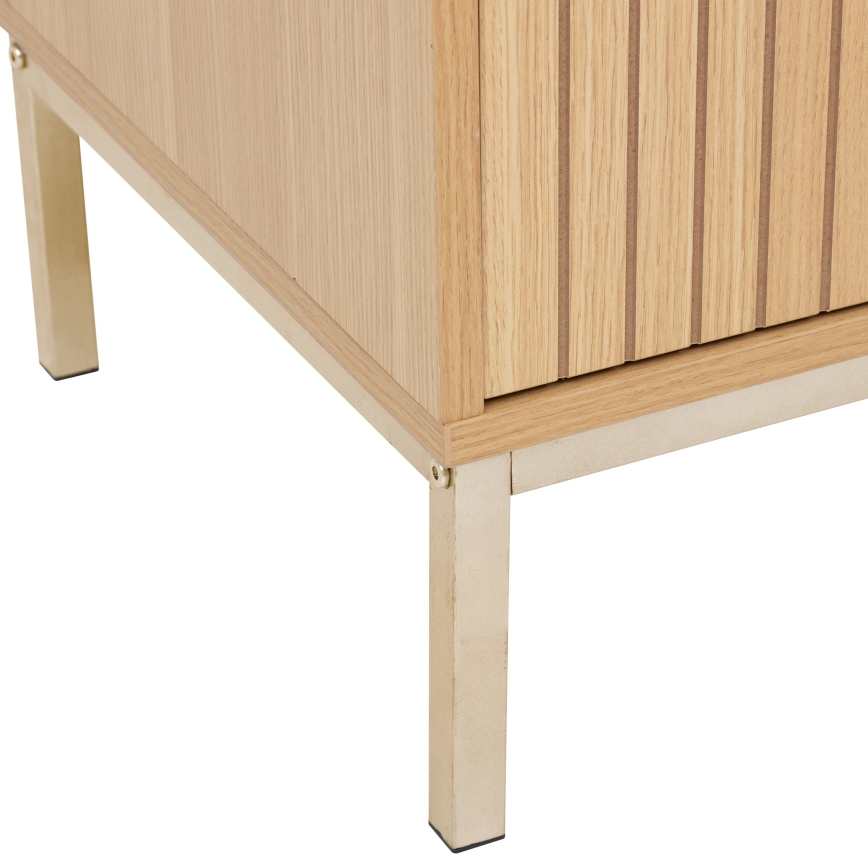 5five - Comodă TV KUBI 120x40 cm maro