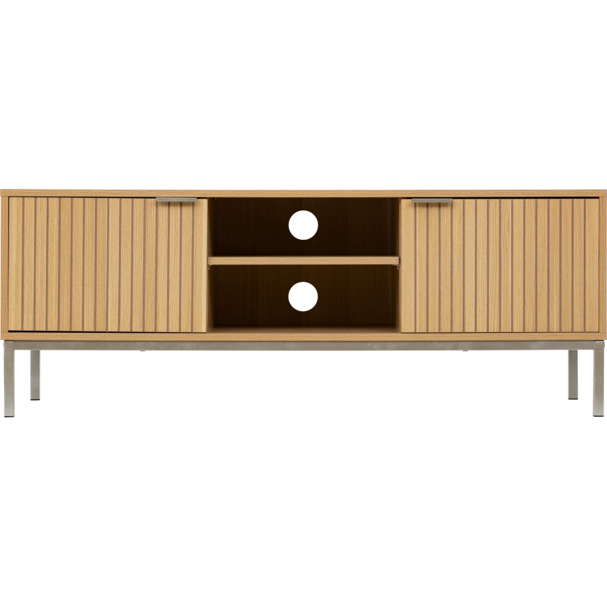 5five - Comodă TV KUBI 120x40 cm maro