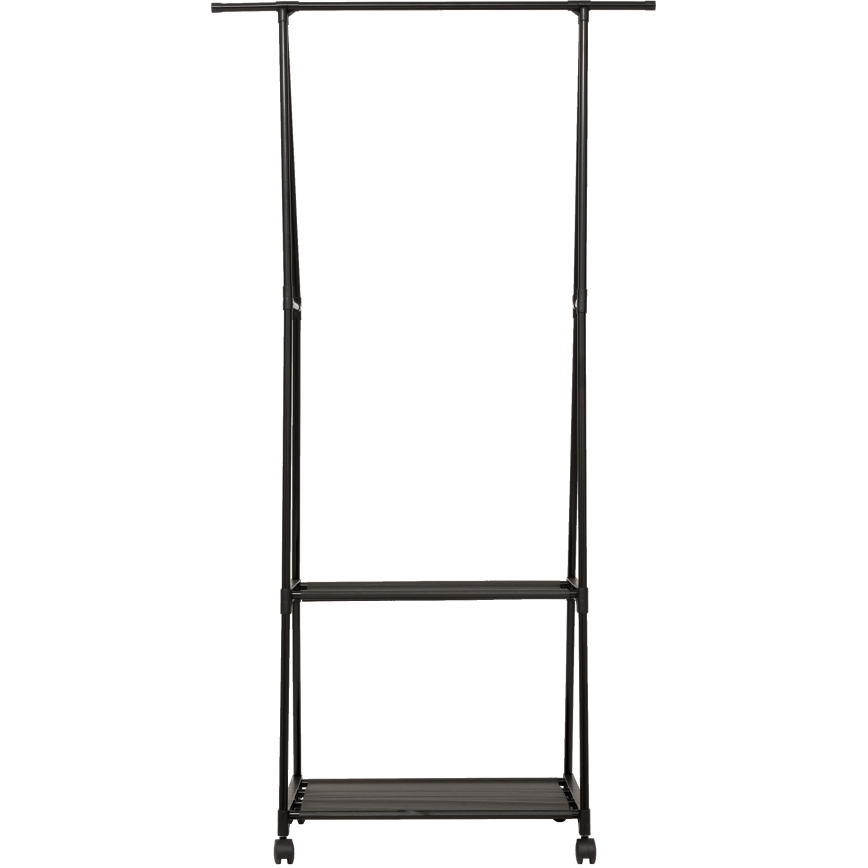 5five - Cuier de podea FESY 156x83 cm, negru