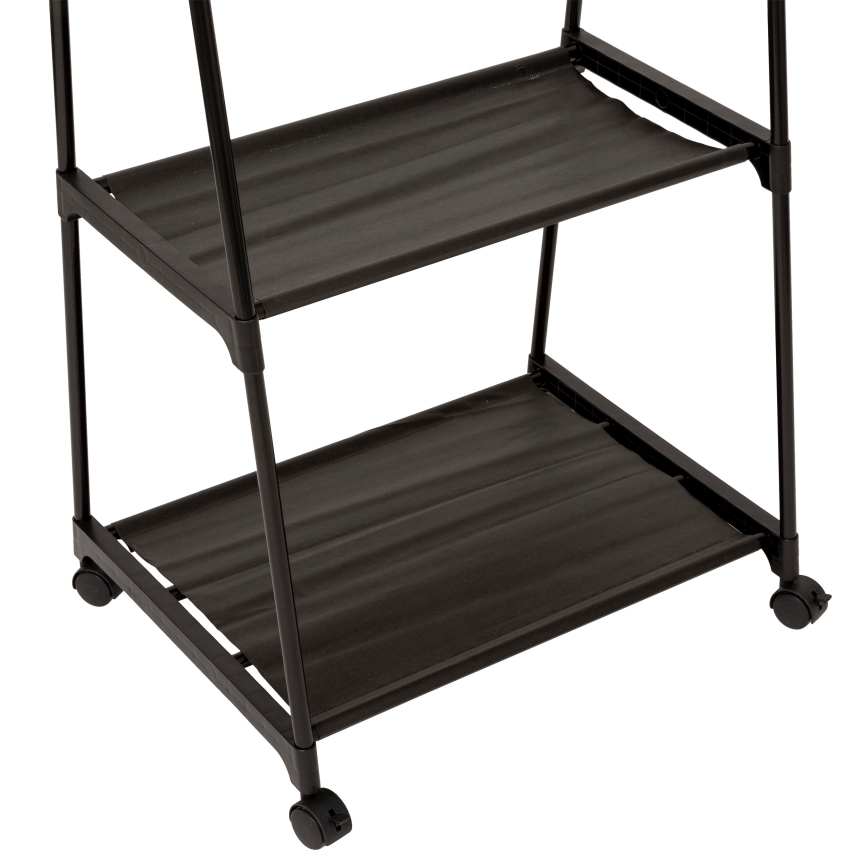 5five - Cuier de podea FESY 156x83 cm, negru