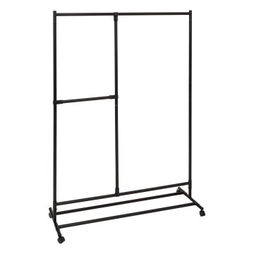 5five - Cuier de podea KENY 173x117 cm negru