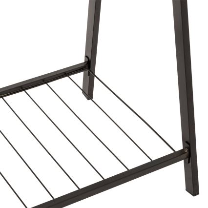 5five - Cuier de podea METY 145x98 cm, negru