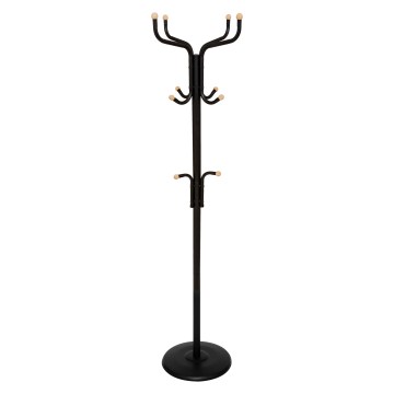 5five - Cuier de podea RAFU 178x43 cm, negru