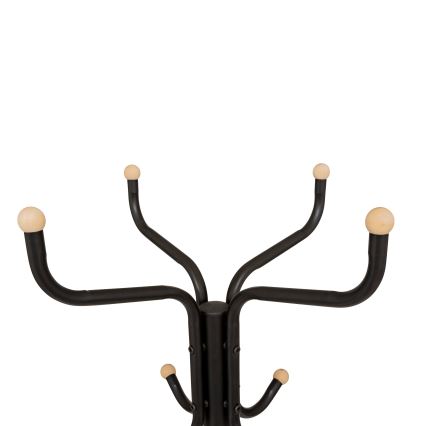 5five - Cuier de podea RAFU 178x43 cm, negru