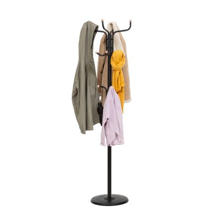 5five - Cuier de podea RAFU 178x43 cm, negru