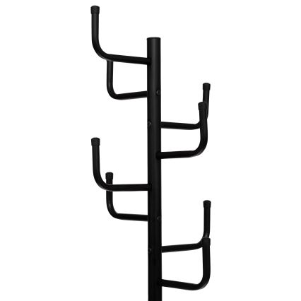 5five - Cuier de podea RAKU, 178 x 58 cm, negru