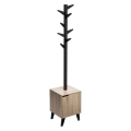 5five - Cuier de podea RAME 169x35 cm negru/maro