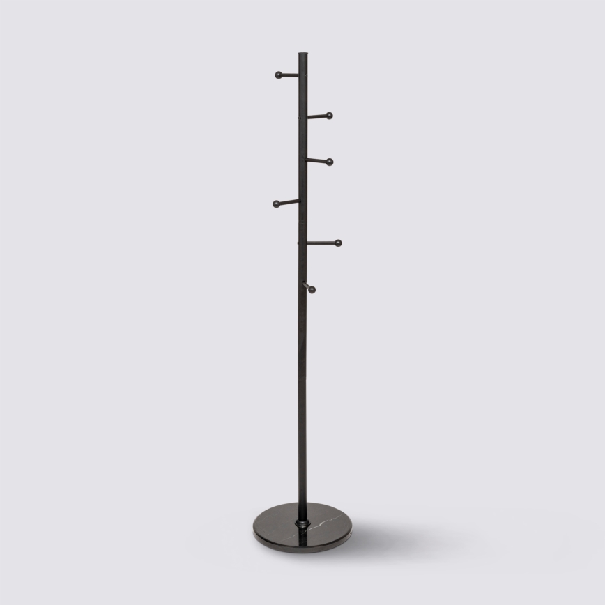 5five - Cuier de podea TIGE 173x37 cm negru