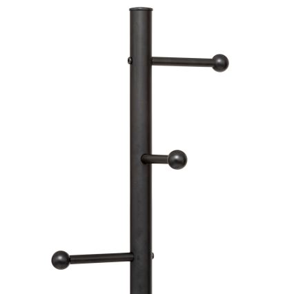 5five - Cuier de podea TIGE 173x37 cm negru