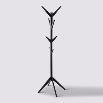 5five - Cuier de podea VINS 174 x 65 cm negru