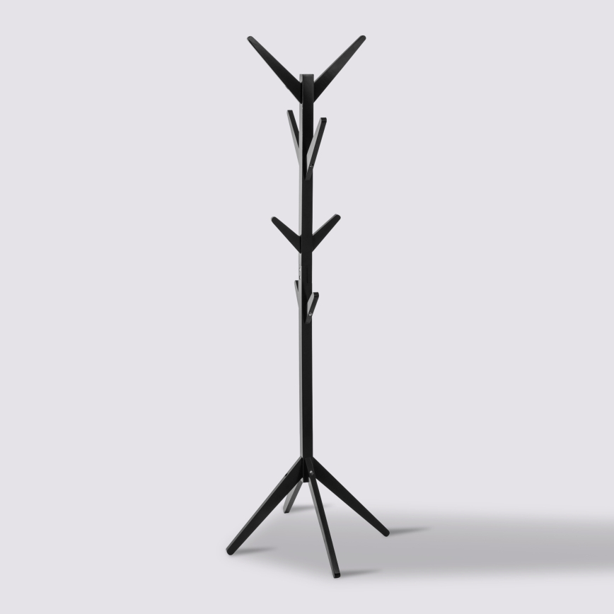 5five - Cuier de podea VINS 174 x 65 cm negru