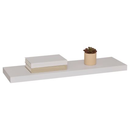 5five - Raft de perete HYLE, 80x24 cm, alb