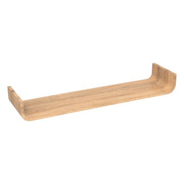 5five - Raft de perete KAPTO, 80 x 20 cm, maro