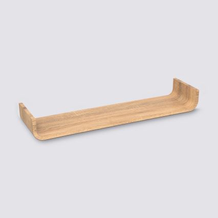 5five - Raft de perete KAPTO, 80 x 20 cm, maro