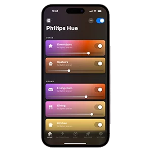 Aplicația Philips Hue