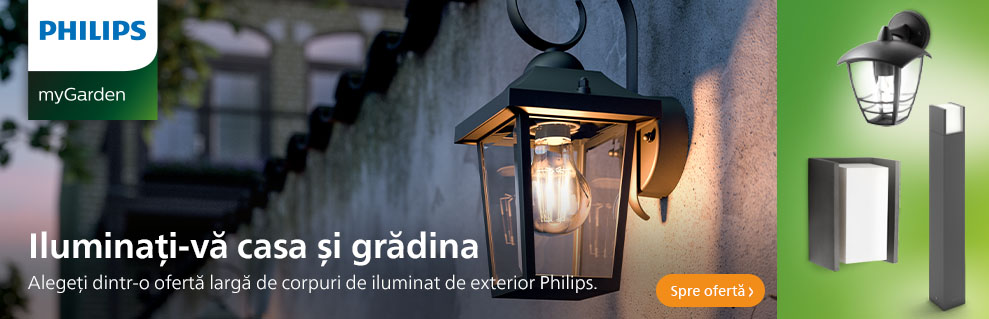 Banner Iluminat de exterior Philips