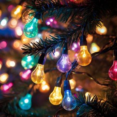 Iluminat pentru pomul de Crăciun