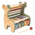 Abac multifuncțional din lemn 2Kids Toys girafă