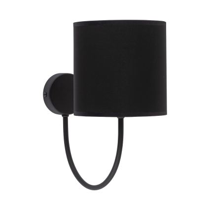 Abajur de înlocuire universal WALEC E27, Ø 16 cm, negru/auriu