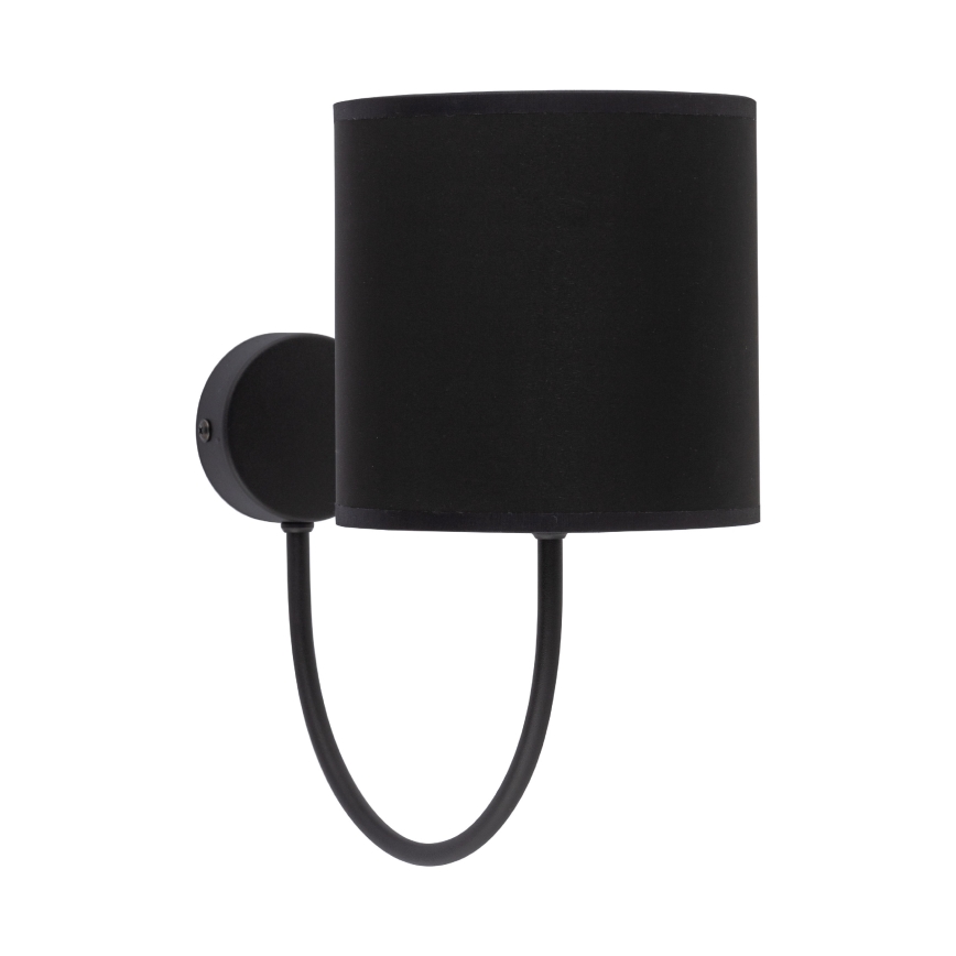 Abajur de înlocuire universal WALEC E27, Ø 16 cm, negru/auriu