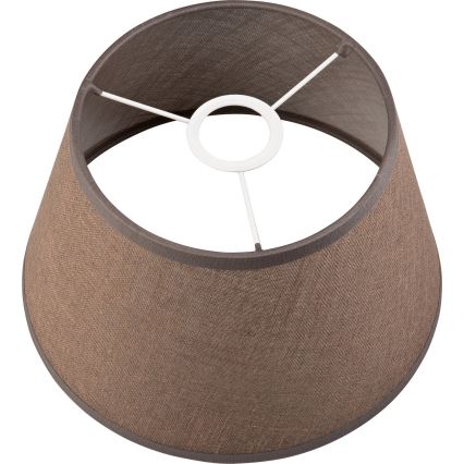 Abajur de rezervă pentru lustră și aplică ANTONIO E14 120x200 mm maro