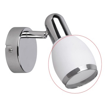 Abajur de rezervă din stică pentru aplică Rabalux 6060 ELITE E14