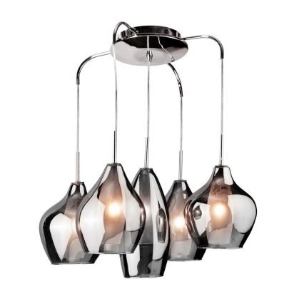 Abajur de rezervă din sticlă Azzardo AMBER MILANO