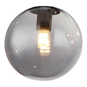 Abajur de rezervă din sticlă central d. 12 cm Globo