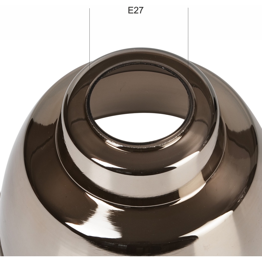 Abajur de rezervă din sticlă pentru lustră MARIO E27 d. 16 cm