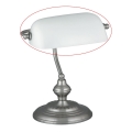 Abajur de rezervă din sticlă pentru lampă de masă Rabalux 4037 BANK E27
