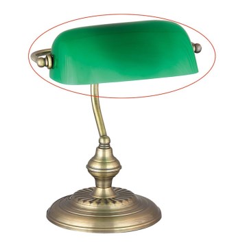 Abajur de rezervă din sticlă pentru lampă de masă Rabalux 4038 BANK E27